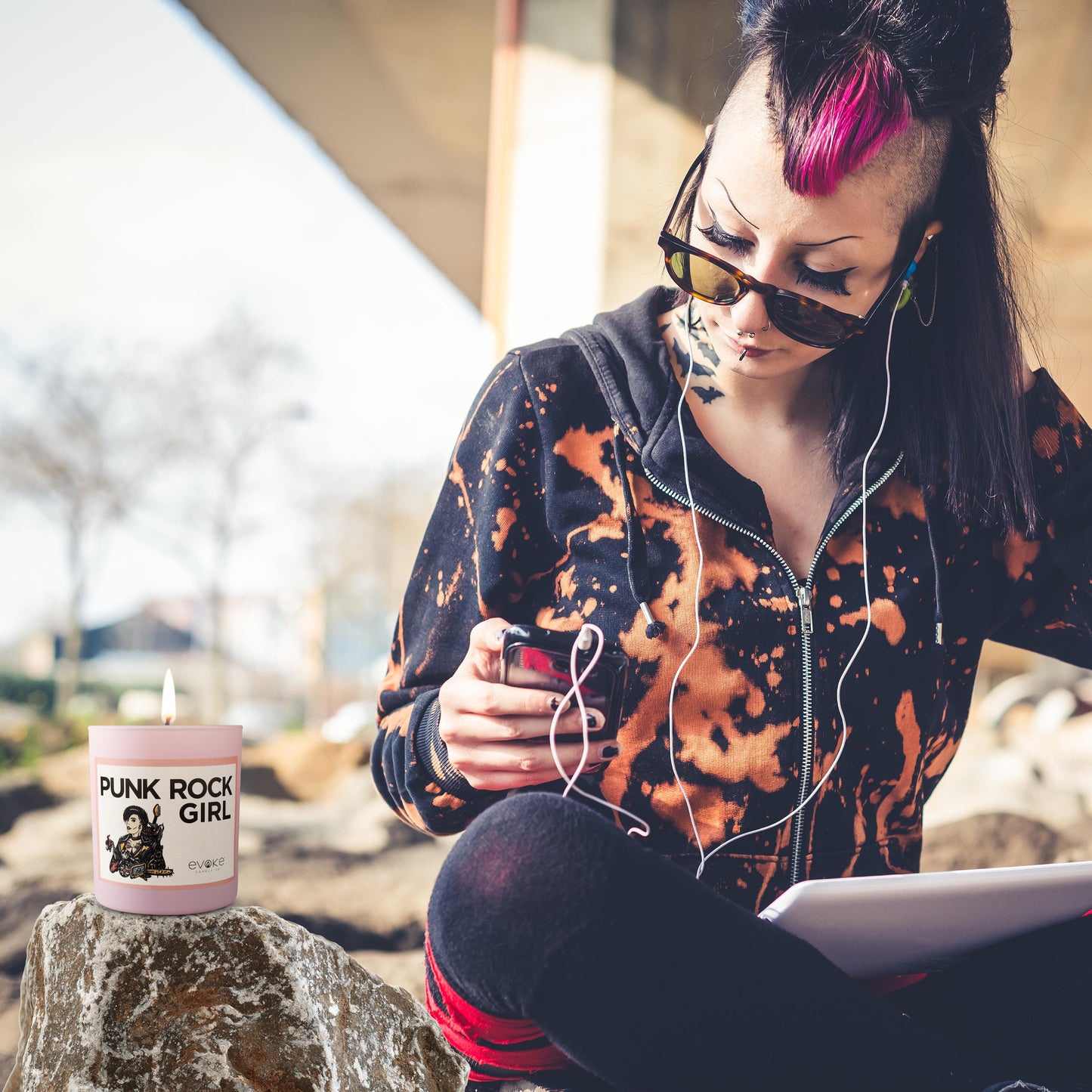 Punk Rock Girl - The Girl Collection - Evoke Candle Co