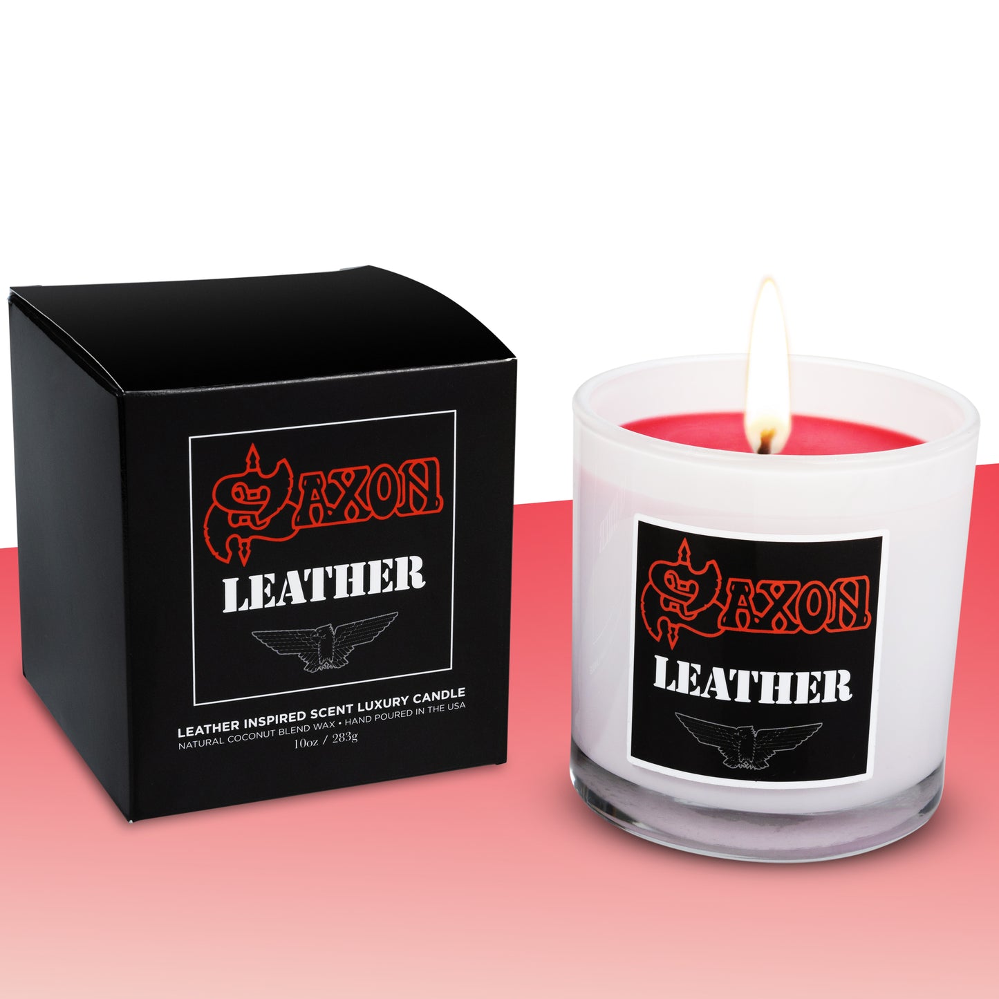 Saxon Denim and Leather Gift Set** - Evoke Candle Co