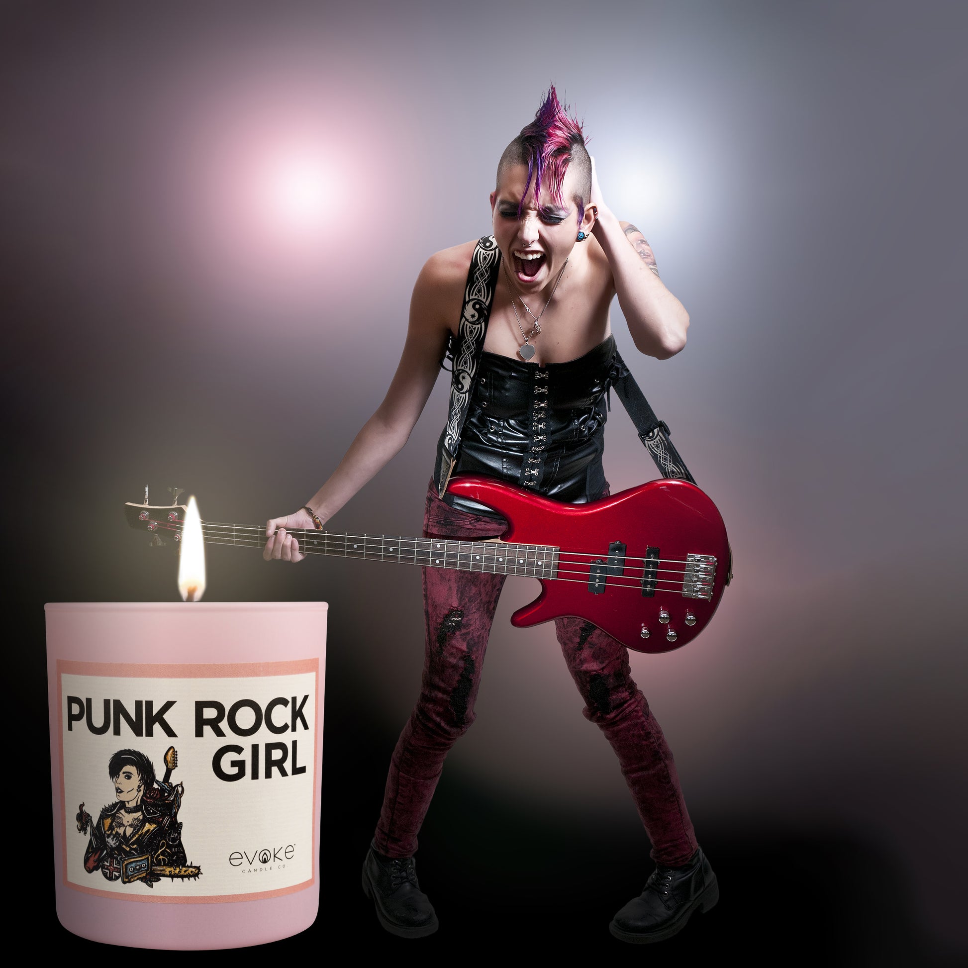 Punk Rock Girl - The Girl Collection - Evoke Candle Co