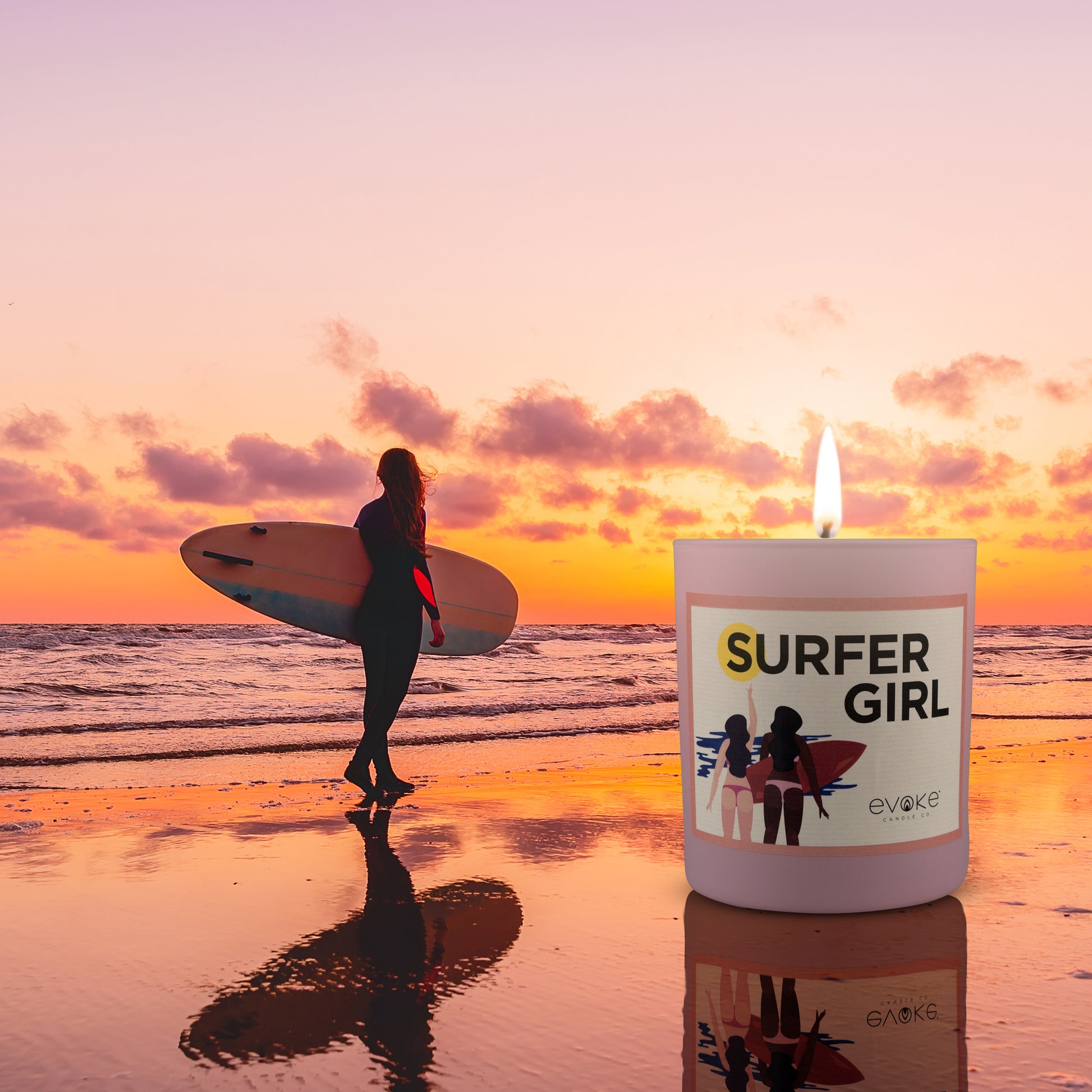 Surfer Girl - The Girl Collection - Evoke Candle Co